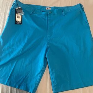 Adidas golf shorts, blue size 40
